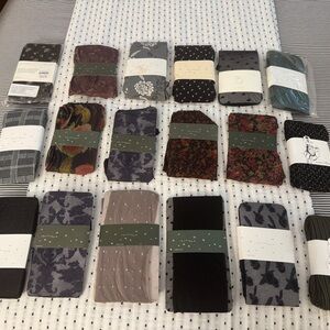 LOT of Anthropologie Patterned Tights - NWT All M/L